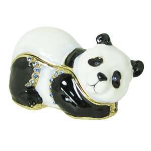 Playful Panda Trinket Box / Jewelry Box Bejeweled:  Home 