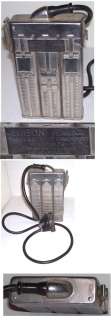 Vintage Edison Miners Battery Pack & Cap Lamp  