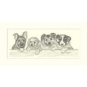  Dog Day Afternoon I by Steve OConnell 12x6: Pet Supplies