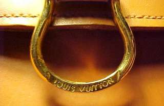 Louis Vuitton Saint St. Cloud Nomade Vachetta Lthr.Bag Rare Vintage 