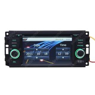 Dodge Caliber 2009 12 Car GPS Navigation IPOD MP3 Radio Bluetooth TV 