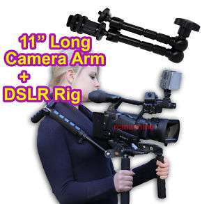 DSLR Rig Shoulder Mount for DSLR Camera Canon+11 arm  