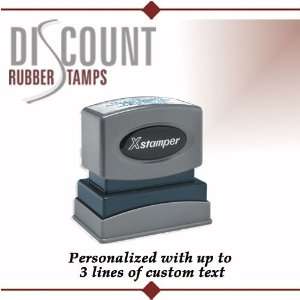  Xstamper Custom Rubber Stamp   50% DISCOUNT   N14 Office 