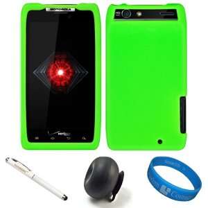  Green Rubberized Soft Silicone Protective Skin Cover for 