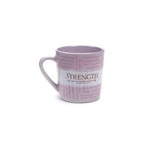   Coffee Mug With Scripture Card Verse Psalm 118:14: Home & Kitchen
