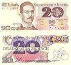 POLAND 20 Zlotych Banknote World Money UNC Currency Bil