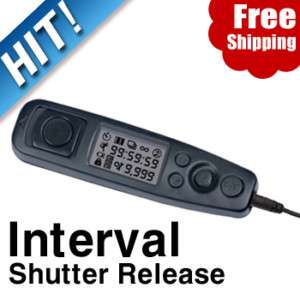 ISR(i02) Interval Shutter Release for Canon 7D 5D 1D  