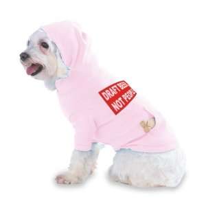 , NOT PEOPLE Hooded (Hoody) T Shirt with pocket for your Dog or Cat 