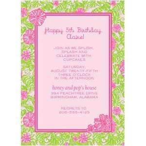  Lilly Pulitzer Personalized Invitations   Chum Bucket 