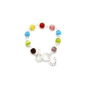  Multicolor Cats Eye Horseshoe Bracelet Jewelry