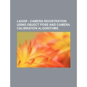  LADAR   camera registration using object pose and camera 