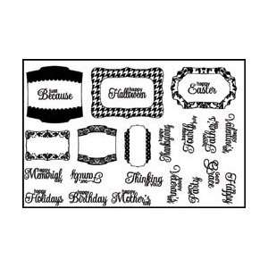  Stamping Scrapping Spellbinders Matching Clear Stamps 