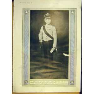   Portrait Dalrymple Scot Master Stait Wisley Shrub 1914