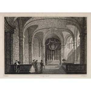  1831 Chapelle Prison Conciergerie Paris Engraving SET 