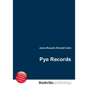 Pye Records Ronald Cohn Jesse Russell Books