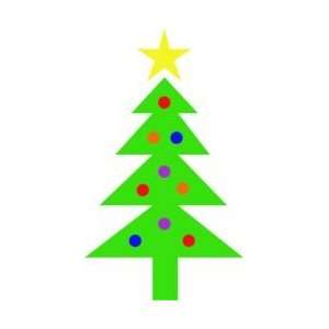  Tattoo Stencil   Christmas Tree   #H32 Health & Personal 
