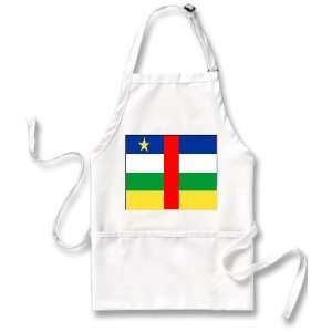  Central African Republic Flag Apron 