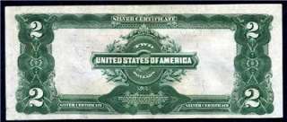 HGR 1899 $2 Silver Certificate VERY HIGH GRADE  