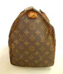 LOUIS VUITTON Monogram Speedy 35 LV MALLETIER Bag Handbag Purse 
