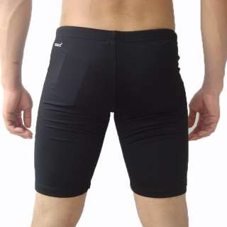 NWT Speedo Jammer Swimsuit Endurance Black Mens 30 36  