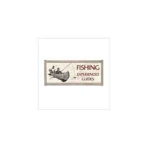   Fishing Experienced Guides Wall Door Plaque Sportsmen: Home & Kitchen