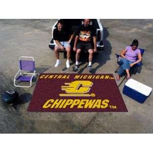 Central Michigan Ultimate Tailgate Rug:  Sports & Outdoors