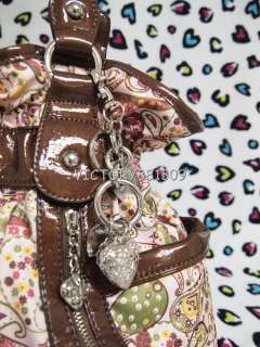 Kathy VanZeeland Belt Shopper Cashew Floral Handbag  