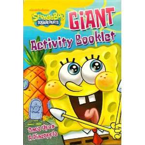 Spongebob Squarepants Giant Activity Booklet ~ Once Upon A Pineapple 