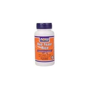  NOW Red Yeast Rice 600mg with CoQ10 60vcaps Health 