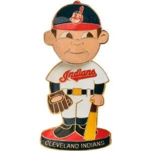 Cleveland Indians Bobble Head Pin by Aminco: Sports 