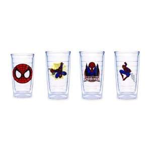    Tervis Tumblers 16oz Set of 4 Spiderman Spider Man 
