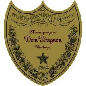  1990 Dom Perignon Champagne Brut Cuvee 750ml: Grocery 