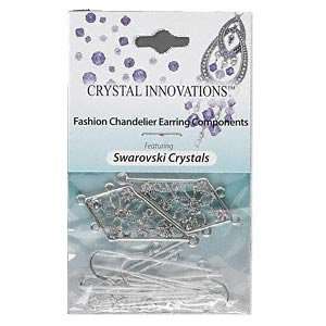  Crystal Innovations Fashion Chandelier Earrings Components Kit 