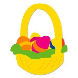  Easter Basket & Eggs Originals Sizzix Die Arts, Crafts 