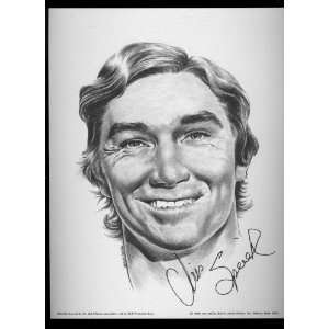  1974 Chris Speier San Francisco Giants Lithograph: Sports 