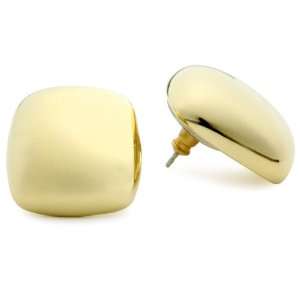  Jenny Bird Essentials Gold Go To Square Stud Earrings 