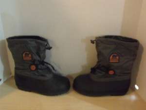 Childrens Youth Sorel Winter Snow Boots Size 5 + Liner  