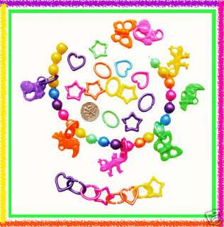 Ultimate* Pearl Pop Bead Set 7 FT Beads, Charms, more  