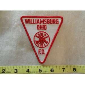  Williamsburg Ohio Fire Department Patch 
