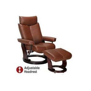  7471 Mesa Swivel Leather Recliners and Ottomans from 