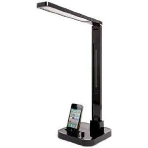  Softech Black LED Desk Lamp with iPod/iPhone Dock  