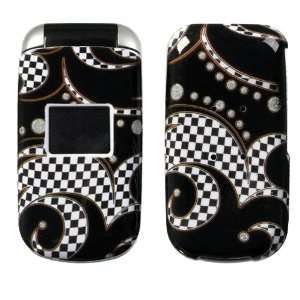  LG: UX220, Checker Heart (Sparkle) Phone Protector Cover 