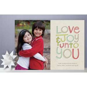 Cheerful Love and Joy Holiday Photo Cards: Health 