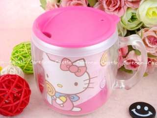 Hello Kitty Water Bottle Vacuum Cup Drink Mug  