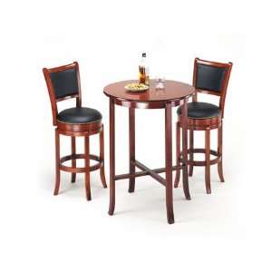  Chelsea 3 Pc Bar Table Set by Acme: Home & Kitchen