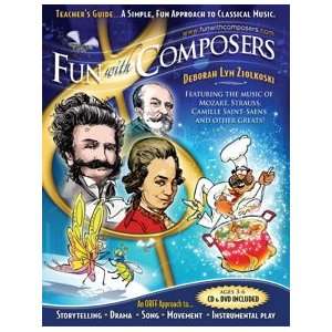  Fun with Composers Teacher Guide/CD/DVD Ages 7 12: Musical 