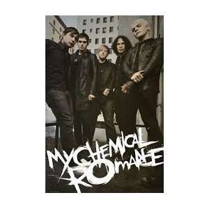  MY CHEMICAL ROMANCE Fire Escape Music Poster: Home 