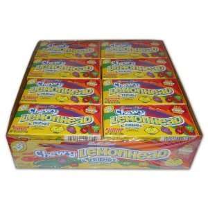 Chewy Lemonheads & Friends, (3 Boxes of 24 Individual Packs)  