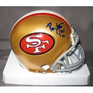 Ronnie Lott San Francisco 49ers NFL Hand Signed Mini Football Helmet 