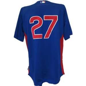 Casey Coleman Jersey   Chicago Cubs 2011 Game Worn #27 Spring Training 